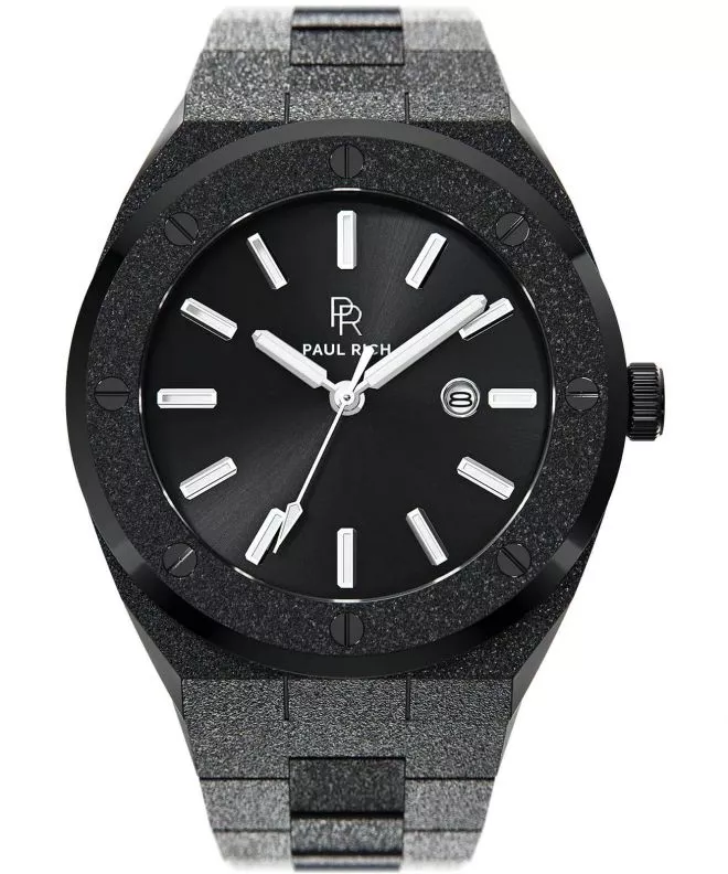 Ceas barbatesc PAUL RICH Frosted Baron's Black 656874686101