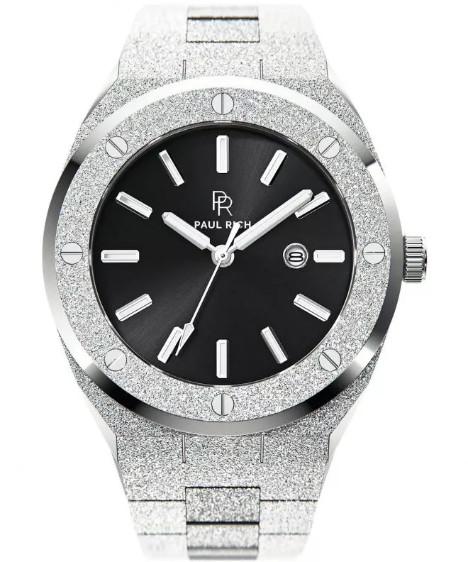 Ceas barbatesc PAUL RICH Frosted Noble's Silver 656874882718