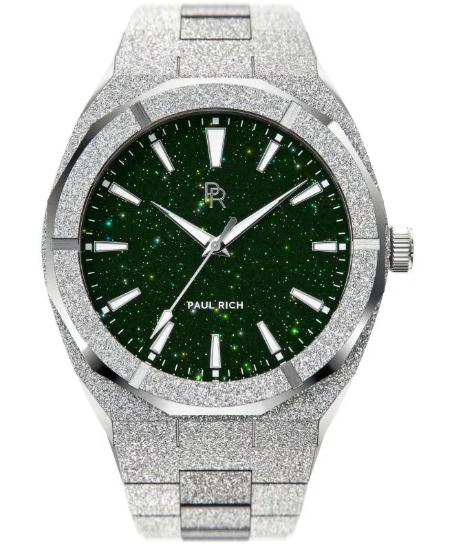 Ceas barbatesc PAUL RICH Frosted Star Dust Green Silver 655469192355