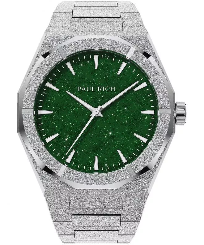 Ceas barbatesc PAUL RICH Frosted Star Dust II Silver Green 766236337067