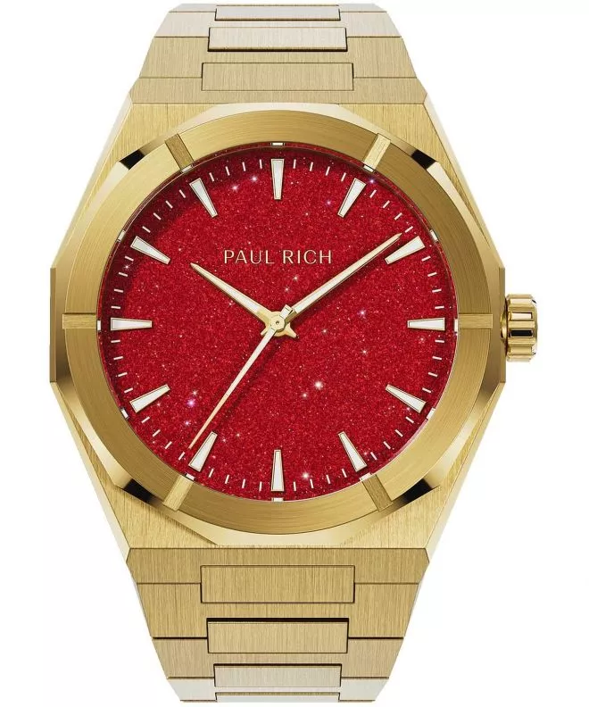 Ceas barbatesc PAUL RICH Star Dust II Gold Red 766236337005