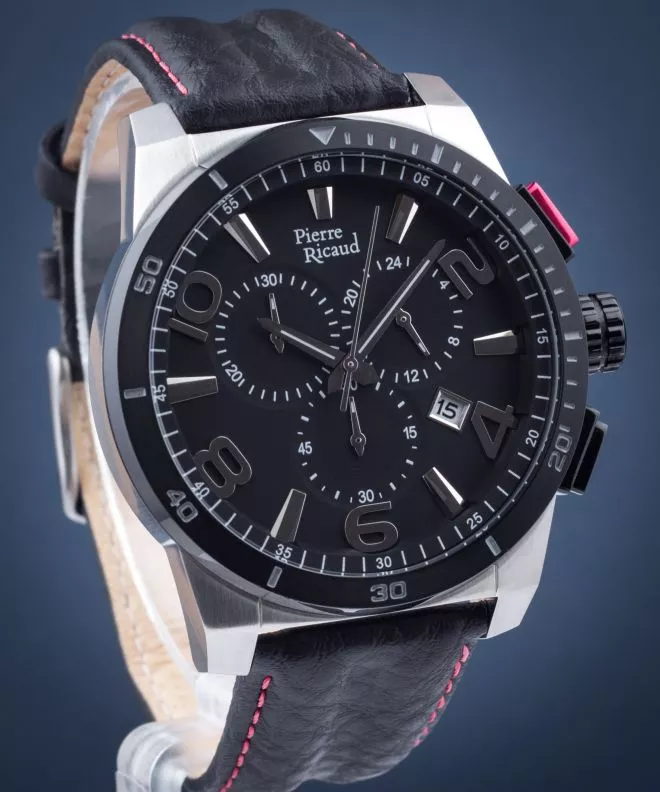 Ceas Barbatesc Pierre Ricaud Chronograph P60016.Y254CH