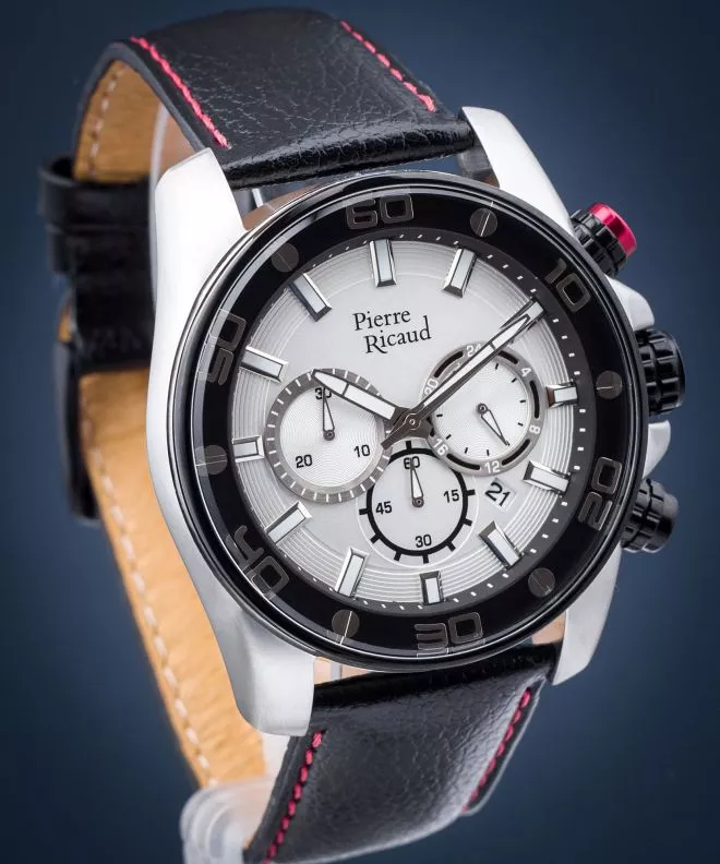Ceas Barbatesc Pierre Ricaud Chronograph P60018.Y213CHR