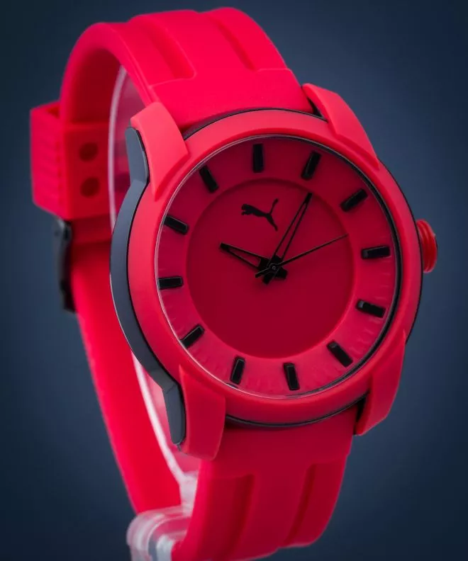 Ceas Barbatesc Puma Red Silicone P6019