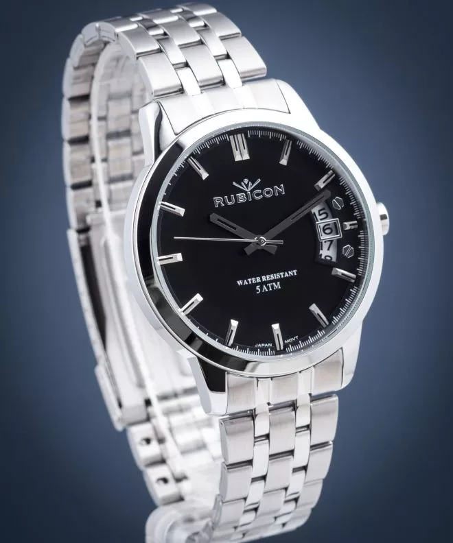 Ceas Barbatesc Rubicon Elegance RNDD82SIBX05BX