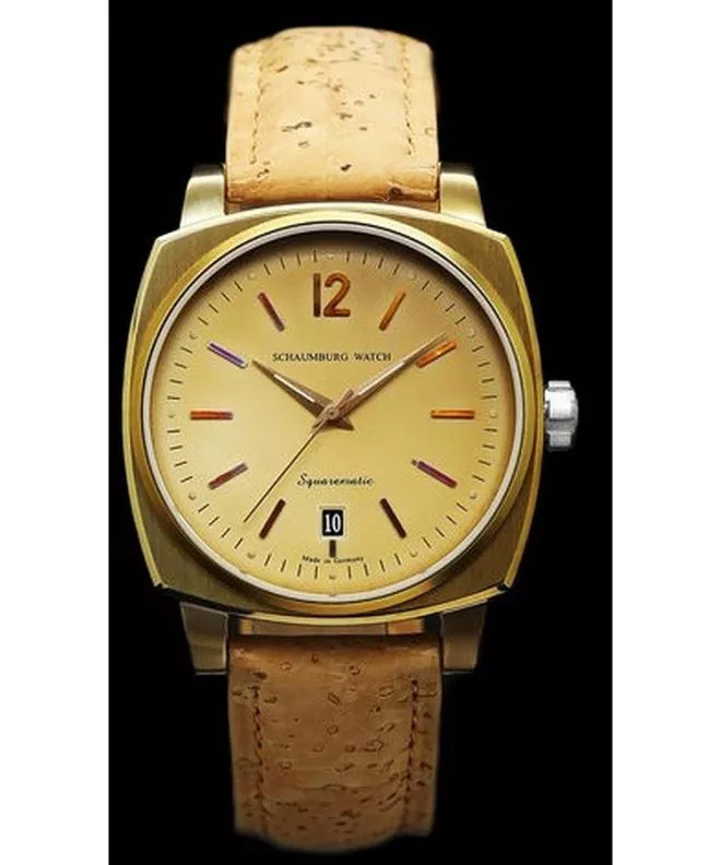 Ceas barbatesc Schaumburg Squarematic Antiqor SCH-SQAN