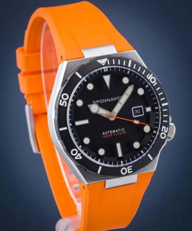 Ceas Barbatesc Spinnaker Boettger Automatic NBR Tropical Orange SP-5083-05