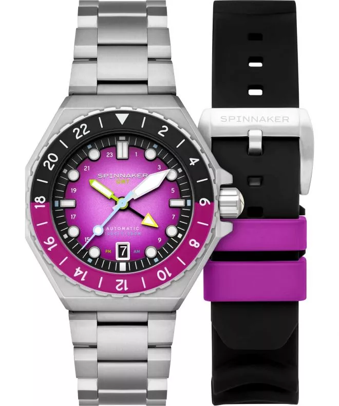 Ceas barbatesc Spinnaker Dumas GMT Automatic Gift Set SP-5119-66