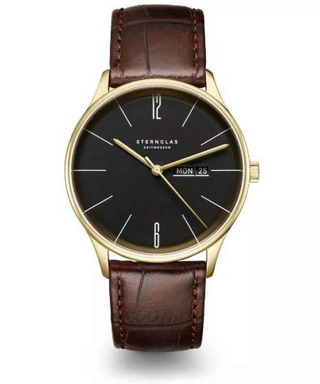 Ceas barbatesc Sternglas Berlin Metro Piano Black S01-BE04-HE01