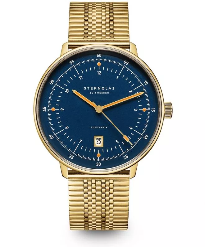 Ceas barbatesc Sternglas Hamburg Automatic Ed. Marine S02-HHM07-ME09