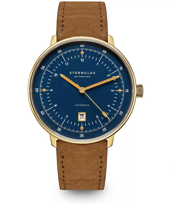 Ceas barbatesc Sternglas Hamburg Automatic Ed. Marine S02-HHM07-WL02