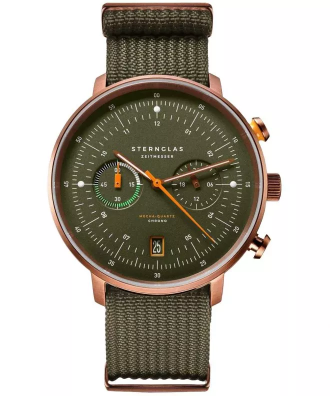 Ceas barbatesc Sternglas Hamburg Mecha-Quartz Chrono S01-HC35-FI05