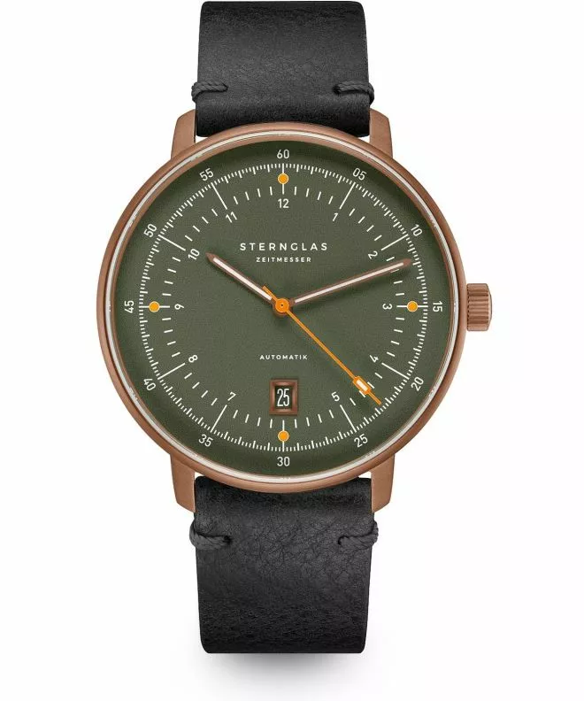 Ceas barbatesc Sternglas Hamburg Pro Automatik S02-HP35-VI19