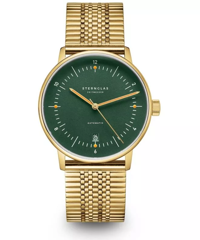 Ceas barbatesc Sternglas Naos Green Gold Automatic S02-NA22-ME09
