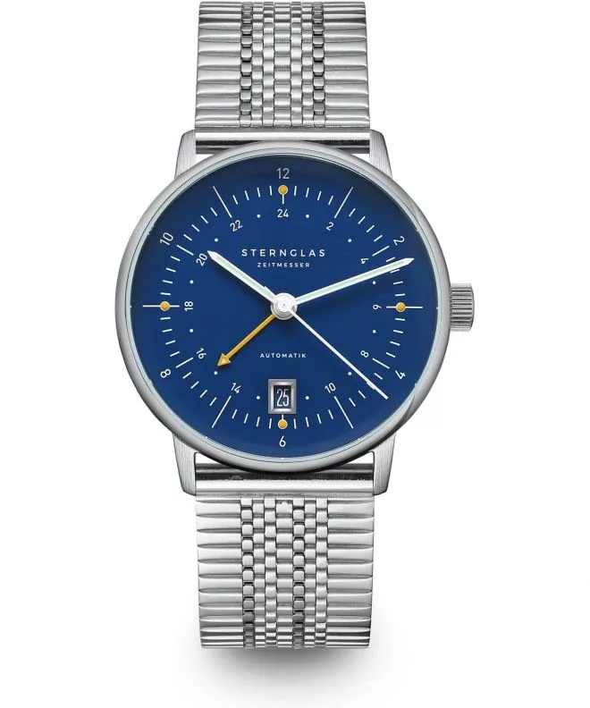 Ceas barbatesc Sternglas Naos Pro GMT Automatik S02-NG06-ME08