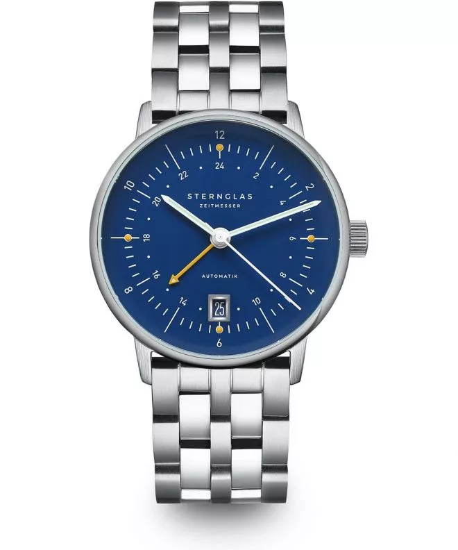 Ceas barbatesc Sternglas Naos Pro GMT Automatik S02-NG06-ME13