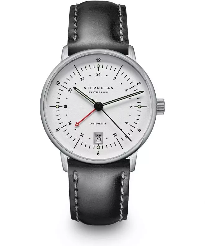 Ceas barbatesc Sternglas Naos Pro GMT Automatik S02-NG10-BR02