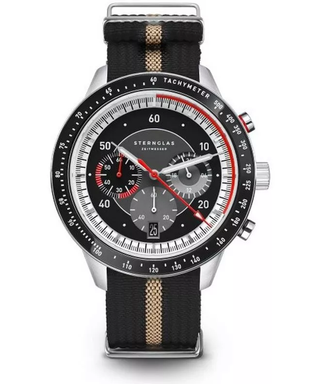 Ceas barbatesc Sternglas Tachymeter 2.0 Chronograph S01-TM03-FI09