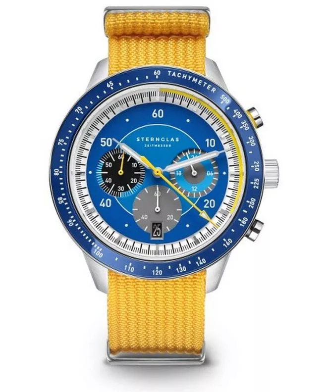 Ceas barbatesc Sternglas Tachymeter 2.0 Chronograph S01-TM06-FI01