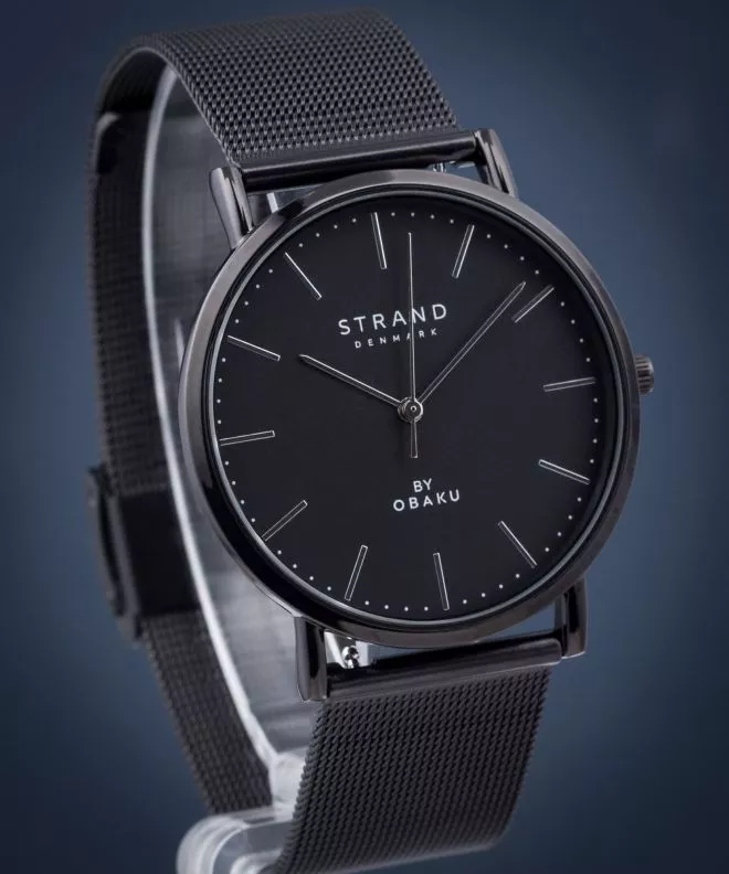 Ceas Barbatesc Strand by Obaku Hudson S702GXBBMB