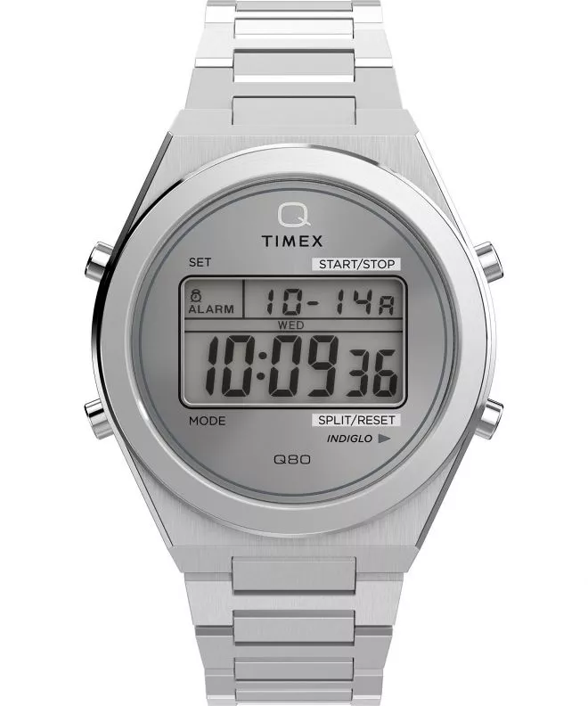 Ceas barbatesc Timex Q Timex® Q80 Continental 39Mm Stainless Steel Bracelet TW2Y09800
