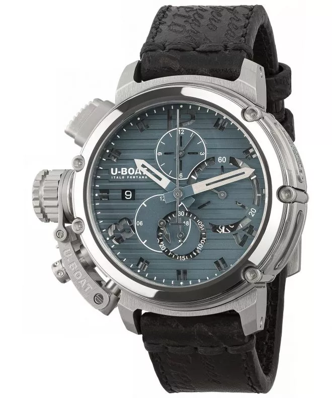 Ceas barbatesc U-Boat Chimera Chrono SS Blu Limited Edition 9589