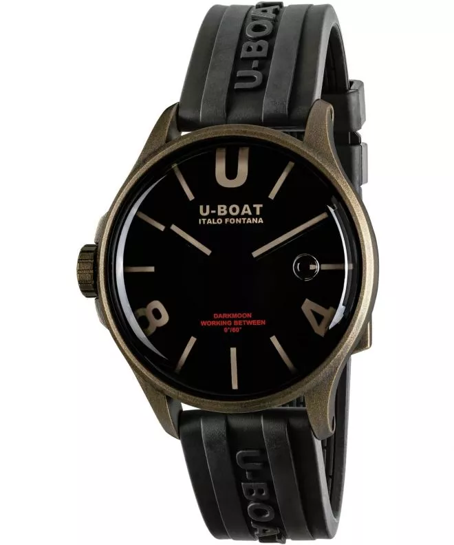 Ceas barbatesc U-Boat Darkmoon 40mm BK Brown Vintage 9549