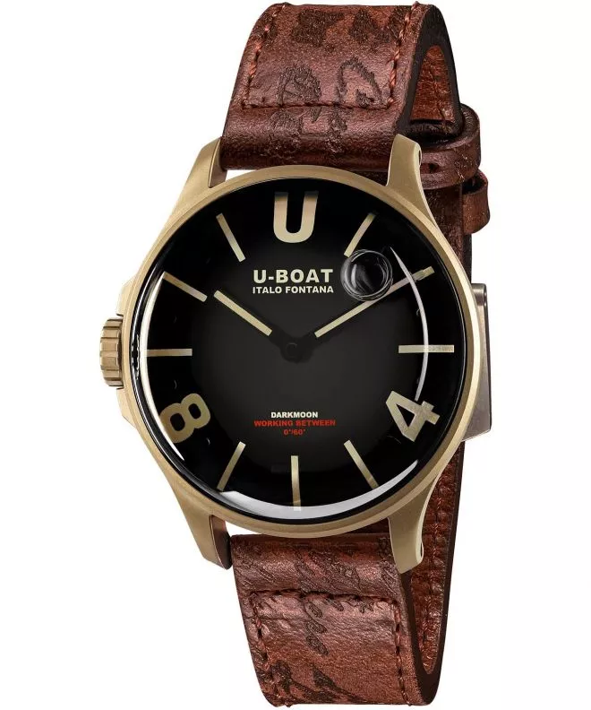 Ceas barbatesc U-Boat Darkmoon 40mm BK IP Bronze 9304
