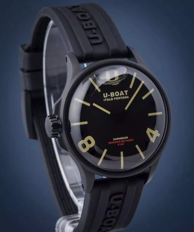 Ceas Barbatesc U-Boat Darkmoon Black IBP 9019/B (9019/A, 9019)