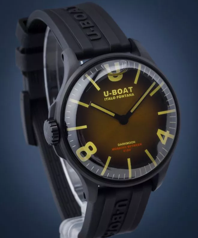 Ceas Barbatesc U-Boat Darkmoon Brown IPB Soleil 8699-B (8699)