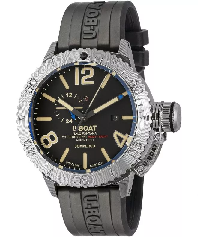 Ceas barbatesc U-Boat Sommerso Damascus Right Limited Edition 9988