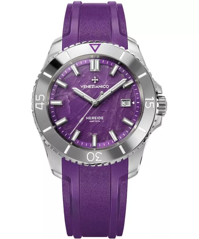 Ceas barbatesc Venezianico Nereide Ametista SET 4521545-SET
