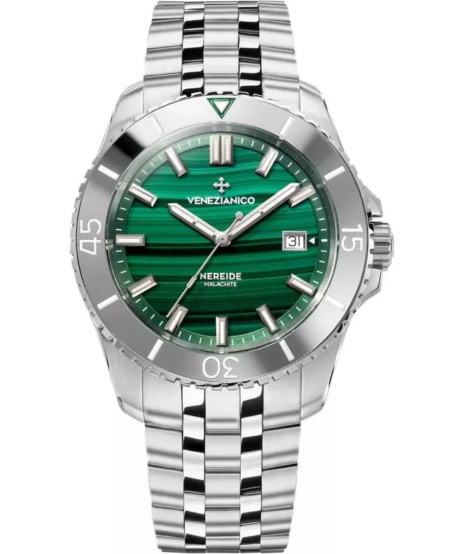 Ceas barbatesc Venezianico Nereide Malachite 4521544S