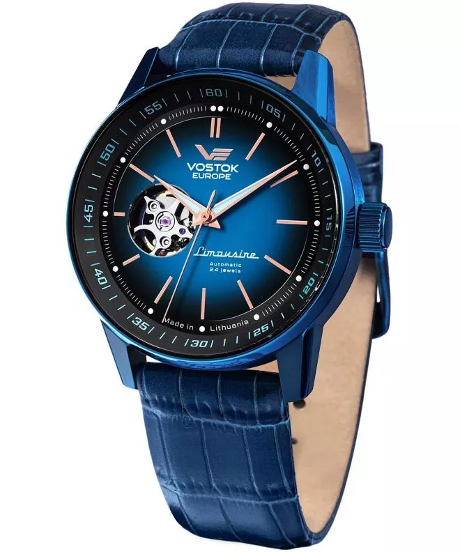 Ceas barbatesc Vostok Europe Limousine Open Heart Automatic Limited Edition NH38A-560D681