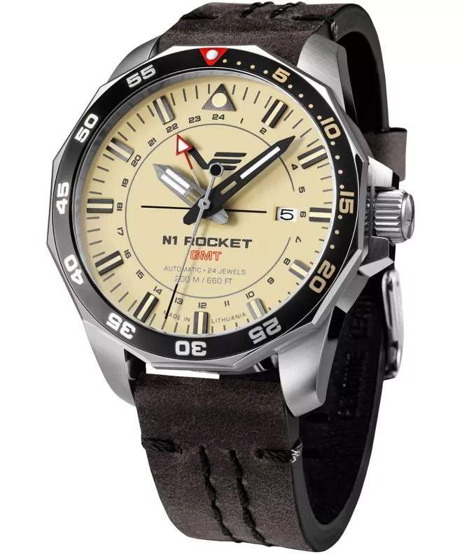 Ceas Barbatesc Vostok Europe Rocket N-1 Automatic Gmt Limited Edition NH34-225A713