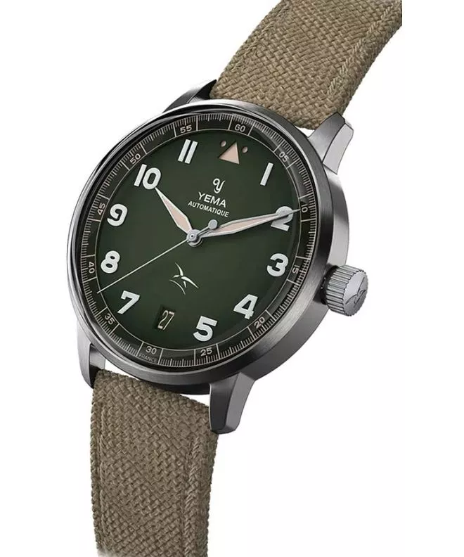 Ceas barbatesc Yema Flygraf Flieger French Air Force Automatic YFLY24AA-ZES