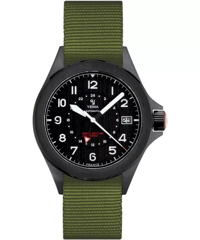 Ceas Barbatesc Yema Flygraf French Air & Space Force GMT Limited Edition YAA21-3AZ63S