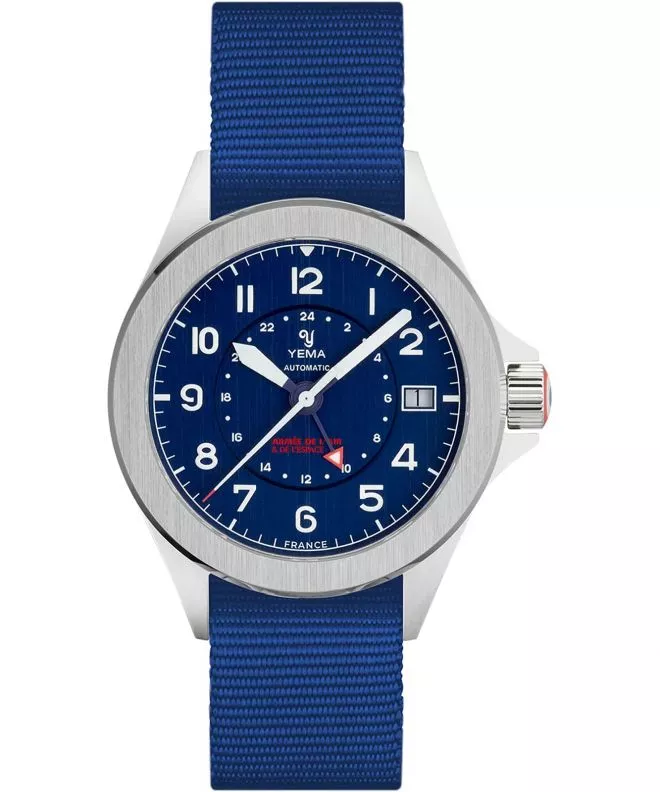 Ceas Barbatesc Yema Flygraf French Air & Space Force GMT Limited Edition YAA21-GG63S
