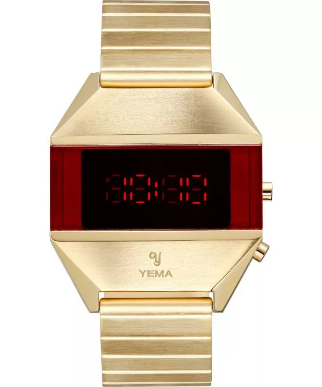 Ceas Barbatesc Yema LED Gold YMHF1575-1AM