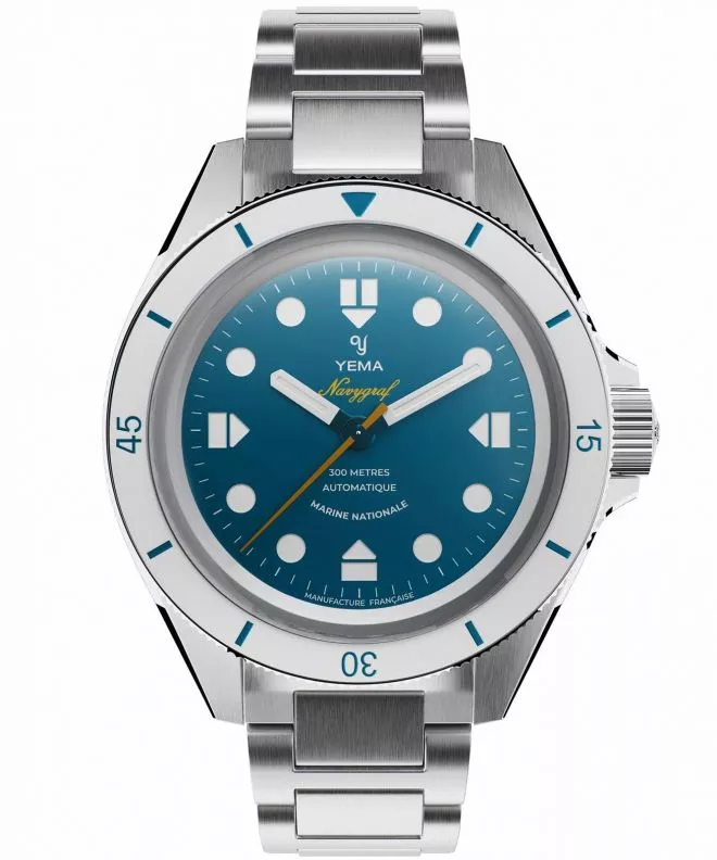 Ceas barbatesc Yema Navygraf Marine Nationale CMM.10 21.14.75.SN.M