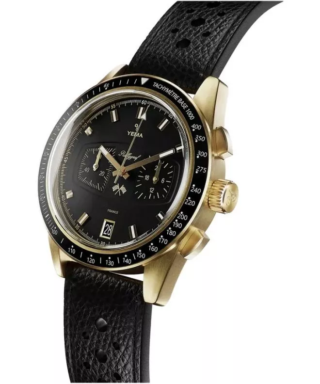 Ceas barbatesc Yema Rallygraf II Classic Racing School Chronograph YMHF1585-AA