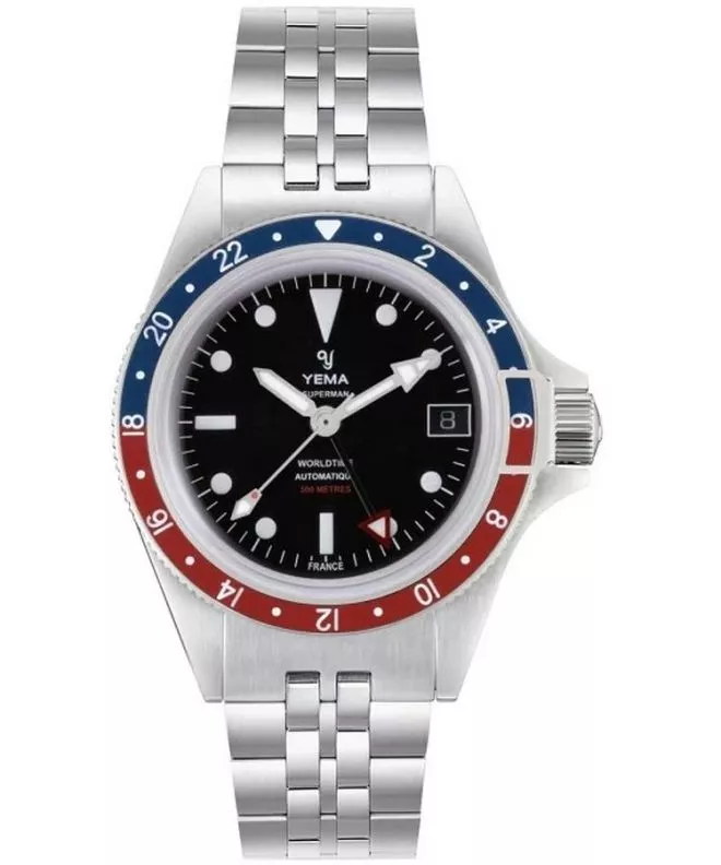 Ceas Barbatesc Yema Superman 500 GMT Pepsi YGMT22B41-AMS