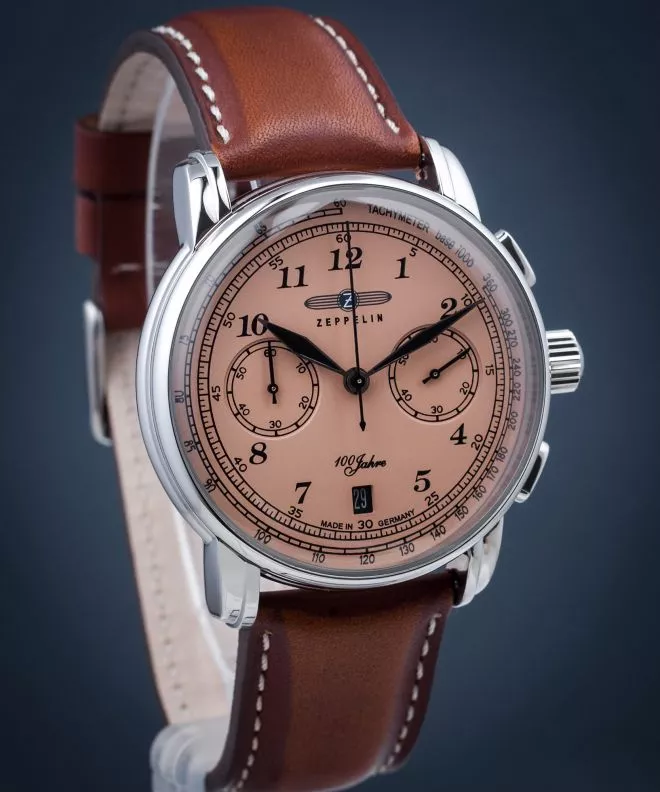Ceas Barbatesc Zeppelin 100 Jahre Chronograph 7674-5