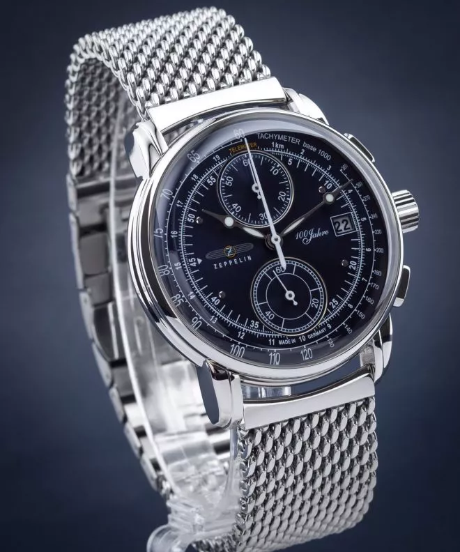 Ceas Barbatesc Zeppelin 100 Jahre Chronograph 8670M-3