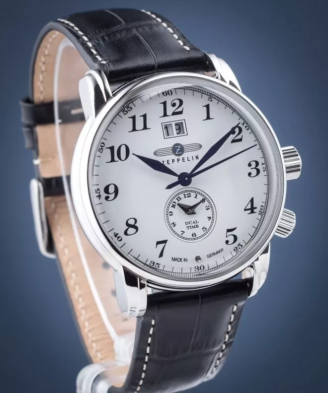 Ceas Barbatesc Zeppelin LZ127 Graf Zeppelin Dual Time 7644-1