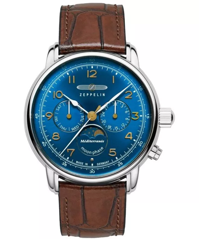 Ceas barbatesc Zeppelin Mediterranee Moonphase 9636-3