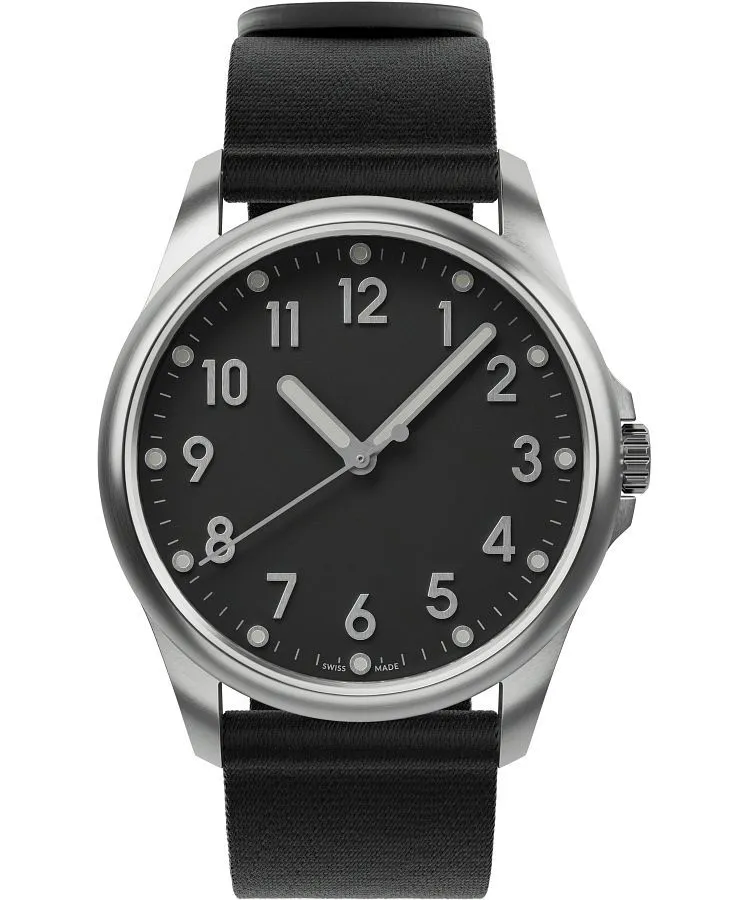 Ceas unisex Mudita Radiant Charcoal Black Automatic 5905913561530