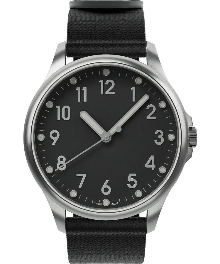 Ceas unisex Mudita Radiant Charcoal Black Automatic 5905913561585