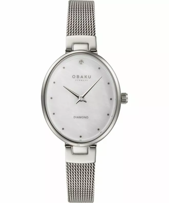 Ceas dama Obaku Oval Diamond V312LXCWMC