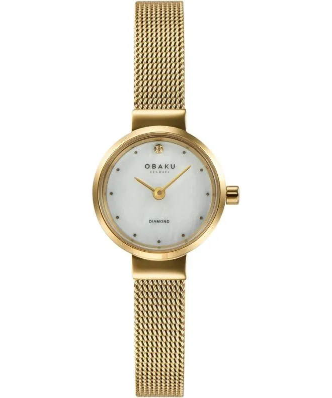 Ceas dama Obaku Denmark Diamond V313LXGWMG